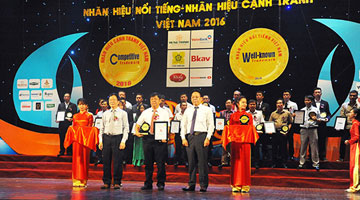 Thien Tan Group become one of 50 well-known brands in the Certification award Ceremony “Famous brand – Vietnam Competitive brand” in 2016