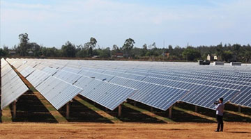 First solar power plant debuts in Quảng Ngãi