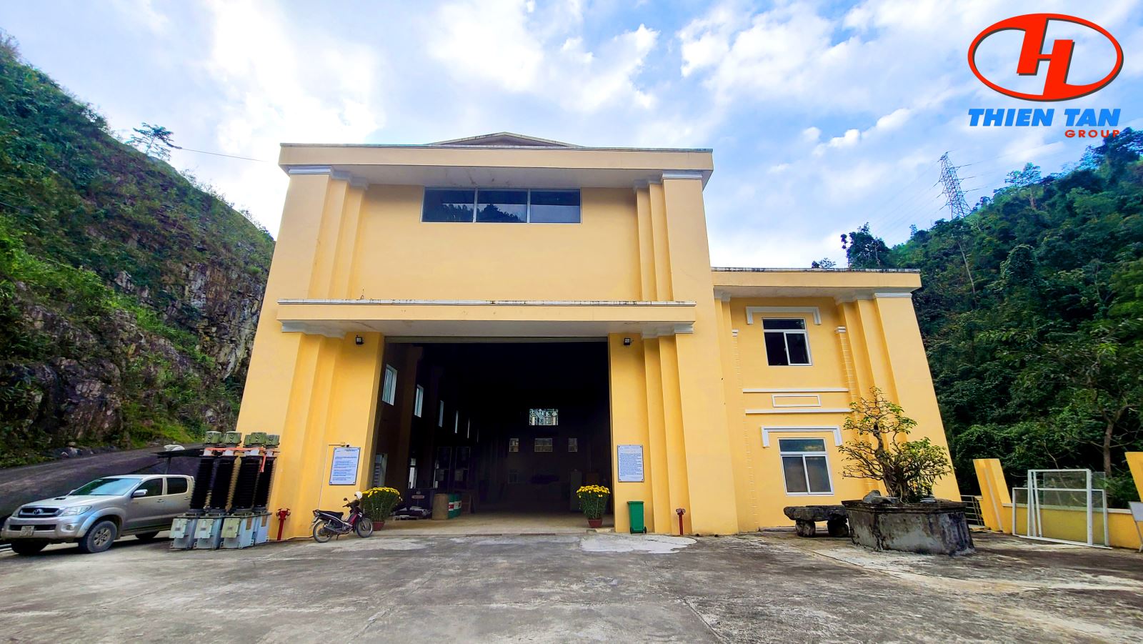 DakRe Hydropower Plant View
